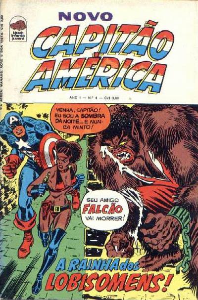 Cover for Capitão América (Editora Bloch, 1975 series) #4