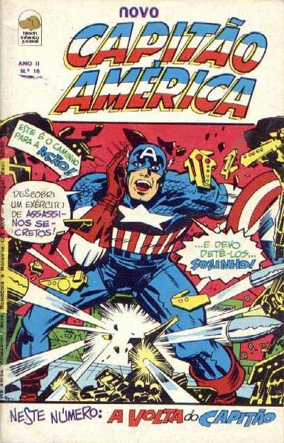 Cover for Capitão América (Editora Bloch, 1975 series) #16