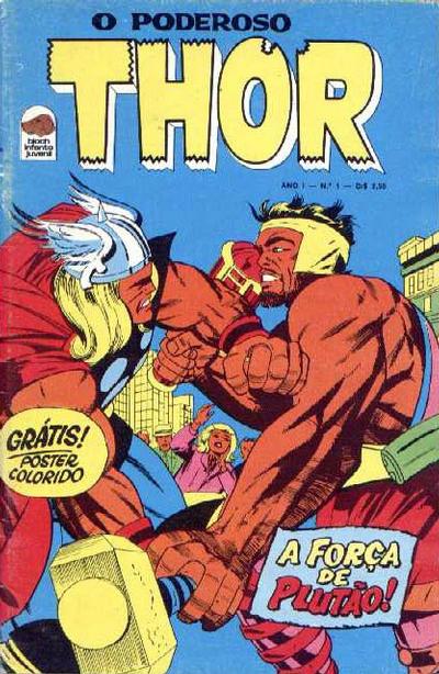 Cover for O Poderoso Thor (Editora Bloch, 1975 series) #1