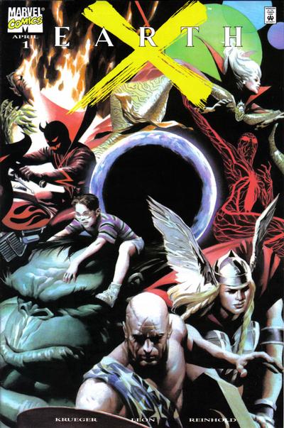 Cover for Earth X (Marvel, 1999 series) #1 [Dynamic Forces Variant]
