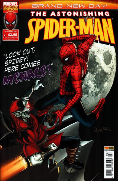 Cover for Astonishing Spider-Man (Panini UK, 2009 series) #3