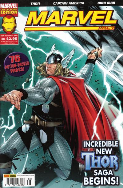 Cover for Marvel Legends (Panini UK, 2006 series) #38