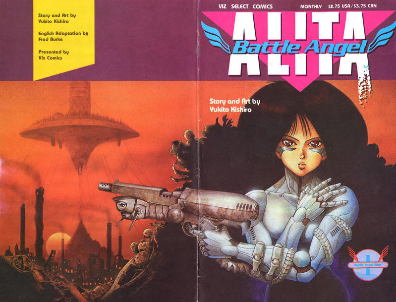 Cover for Battle Angel Alita (Viz, 1992 series) #1