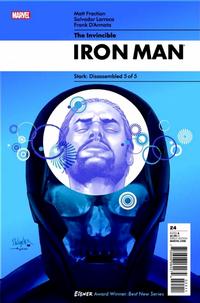 Cover for Invincible Iron Man (Marvel, 2008 series) #24