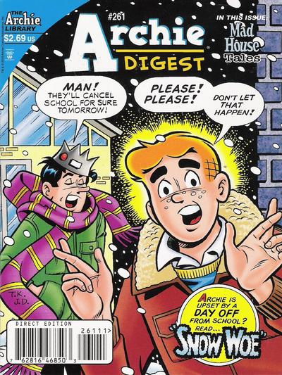 Cover for Archie Comics Digest (Archie, 1973 series) #261