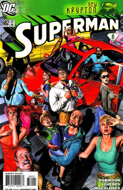 Cover for Superman (DC, 2006 series) #682 [Rodolfo Migliari Cover]
