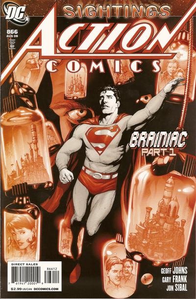 Cover for Action Comics (DC, 1938 series) #866 [2nd Printing]