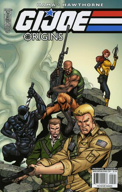 Cover for G.I. Joe: Origins (IDW, 2009 series) #5 [Cover A]