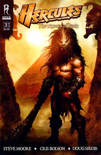 Cover Thumbnail for Hercules: The Knives of Kush (Radical Comics, 2009 series) #3 [Cover A]