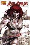 Cover for Red Sonja (Dynamite Entertainment, 2005 series) #1 [Joseph Michael Linsner Cover]