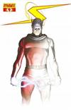 Cover Thumbnail for Project Superpowers (2008 series) #4 [Incentive Pyroman Fade Alex Ross Variant]