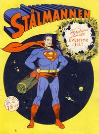 Cover Thumbnail for Stålmannen (Serieforlaget / Se-Bladene / Stabenfeldt, 1952 series) #1/1952