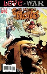 Cover Thumbnail for Incredible Hercules (Marvel, 2008 series) #121 [Marvel Apes Variant Edition]