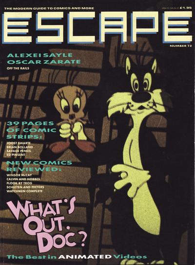 Cover for Escape (Titan, 1986 series) #12