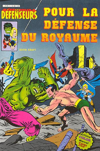 Cover for Les Défenseurs (Arédit-Artima, 1981 series) #3 - Pour la défense du royaume