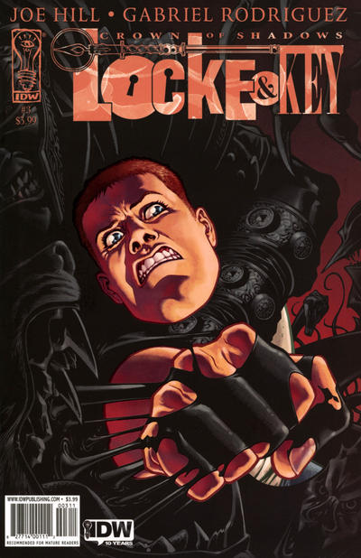 Cover for Locke & Key: Crown of Shadows (IDW, 2009 series) #3 [Regular Cover]