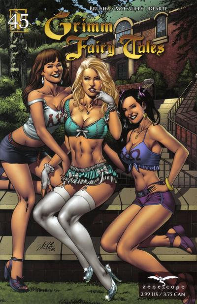 Cover for Grimm Fairy Tales (Zenescope Entertainment, 2005 series) #45 [Cover A]