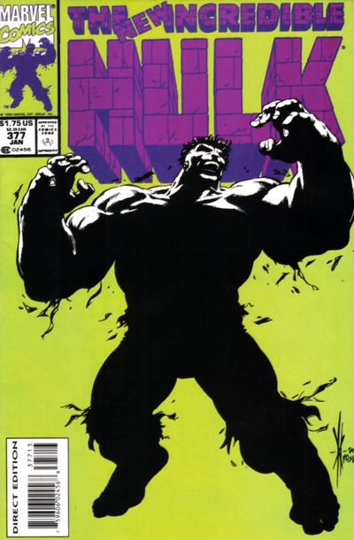 Cover for The Incredible Hulk (Marvel, 1968 series) #377 [3rd Printing]