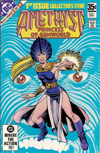 Cover for Amethyst, Princess of Gemworld (DC, 1983 series) #1 [Test-Market Edition]