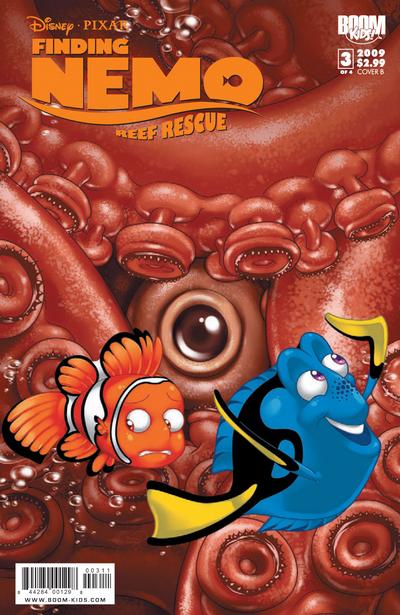 Cover for Finding Nemo: Reef Rescue (Boom! Studios, 2009 series) #3 [Cover B]