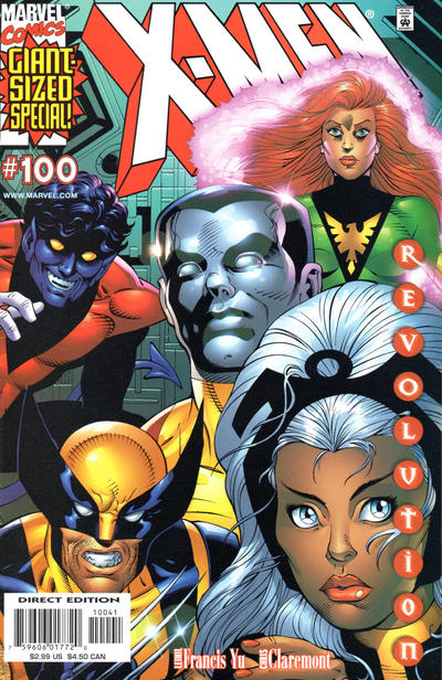 Cover for X-Men (Marvel, 1991 series) #100 [Cockrum cover variant]