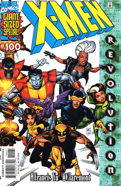 Cover for X-Men (Marvel, 1991 series) #100 [Smith cover variant]