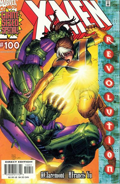 Cover for X-Men (Marvel, 1991 series) #100 [Romita Jr. cover variant]