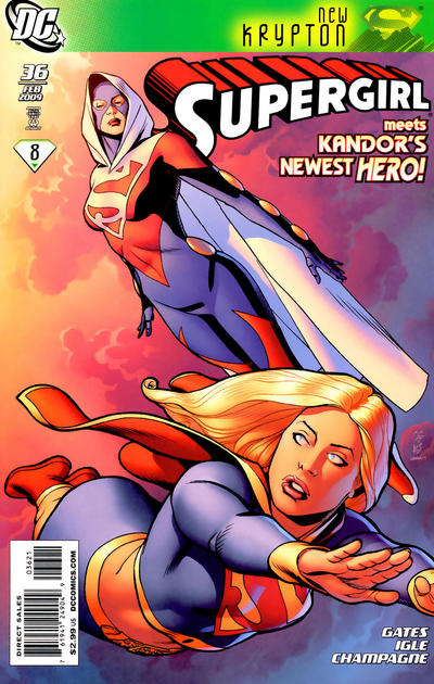 Cover for Supergirl (DC, 2005 series) #36 [Chris Sprouse / Karl Story Cover]