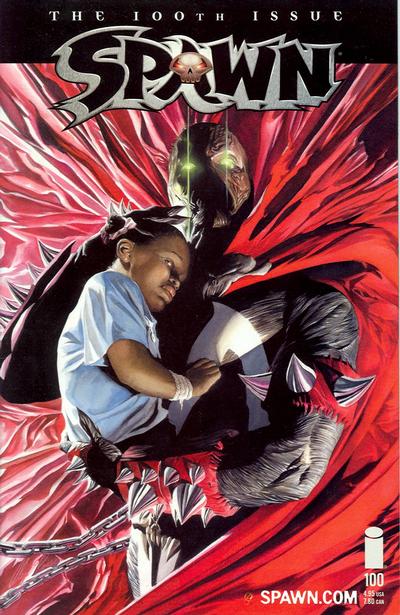 Cover for Spawn (Image, 1992 series) #100 [Alex Ross]