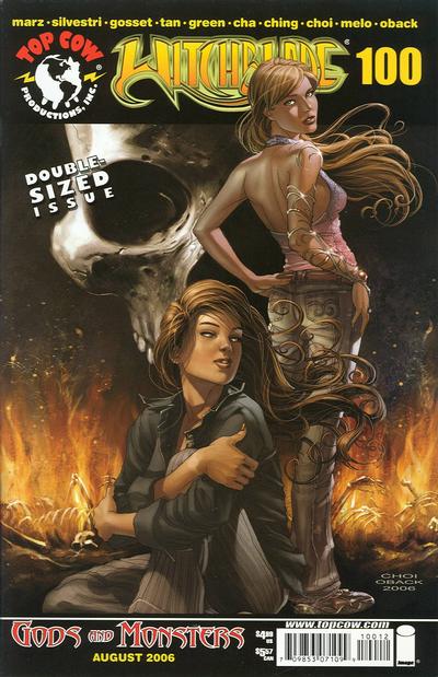 Cover for Witchblade (Image, 1995 series) #100 [Choi / Oback Cover B]
