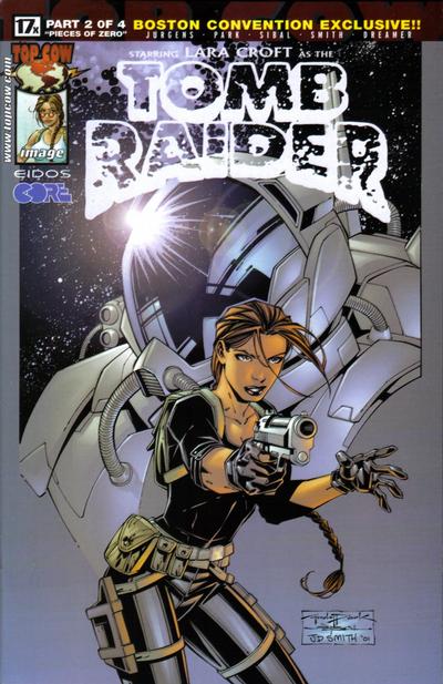 Cover for Tomb Raider: The Series (Image, 1999 series) #17 [Boston Con Exclusive Cover]