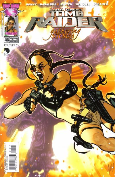 Cover for Tomb Raider: The Series (Image, 1999 series) #46 [Cover A - Hughes]