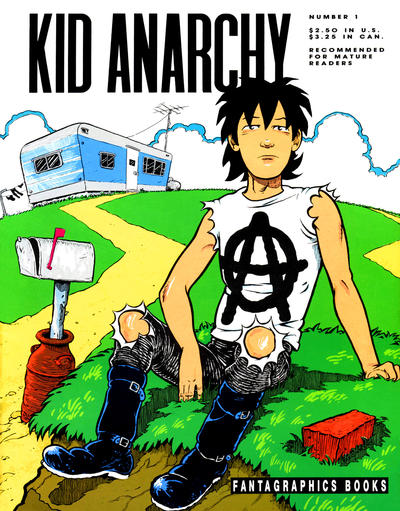 Cover for Kid Anarchy (Fantagraphics, 1991 series) #1