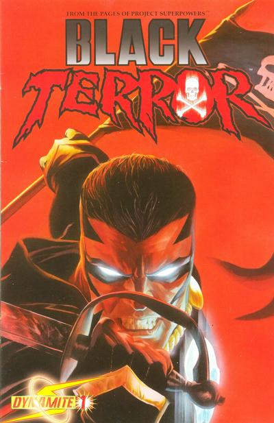 Cover for Black Terror (Dynamite Entertainment, 2008 series) #1 [Alex Ross Cover]