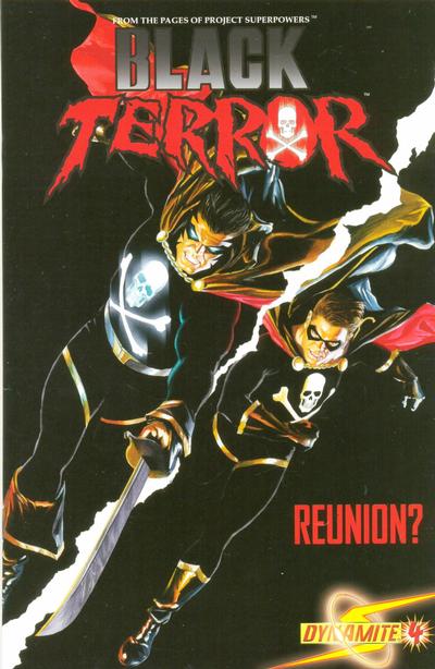 Cover for Black Terror (Dynamite Entertainment, 2008 series) #4 [Alex Ross Cover]