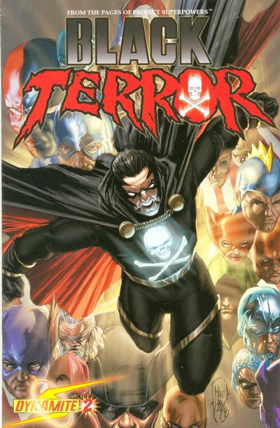 Cover for Black Terror (Dynamite Entertainment, 2008 series) #2 [Mike Lilly Cover]
