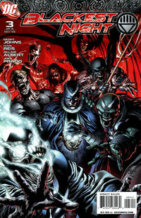 Cover Thumbnail for Blackest Night (DC, 2009 series) #3 [Second Printing]