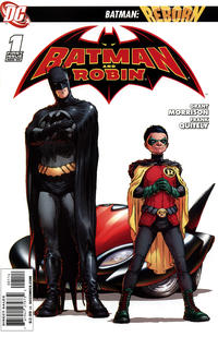 Cover Thumbnail for Batman and Robin (DC, 2009 series) #1 [Fourth Printing]