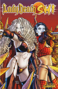 Cover for Lady Death / Shi (Avatar Press, 2007 series) #1 [Wrap]