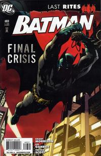 Cover for Batman (DC, 1940 series) #683 [Tony S. Daniel Cover]