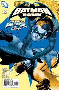 Cover for Batman and Robin (DC, 2009 series) #10 [Andy Clarke Cover]