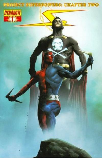 Cover for Project Superpowers: Chapter Two (Dynamite Entertainment, 2009 series) #1 [1 in 5 Variant Cover]