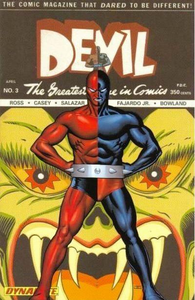 Cover for The Death-Defying 'Devil (Dynamite Entertainment, 2008 series) #3 [John Cassaday Cover]
