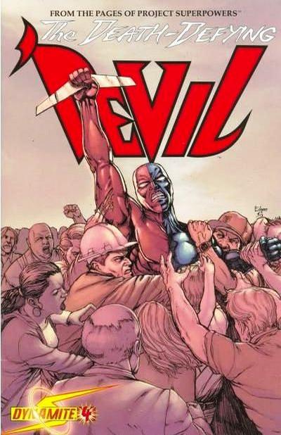 Cover for The Death-Defying 'Devil (Dynamite Entertainment, 2008 series) #4 [Edgar Salazar Cover]