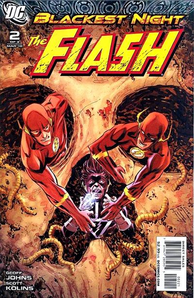 Cover for Blackest Night: The Flash (DC, 2010 series) #2 [Francis Manapul Cover]