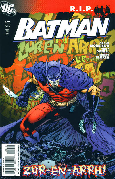 Cover for Batman (DC, 1940 series) #679 [Tony S. Daniel Cover]