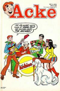 Cover for Acke (Semic, 1969 series) #3/1970