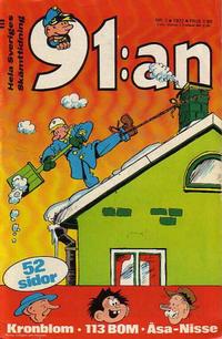 Cover Thumbnail for 91:an (Semic, 1966 series) #1/1972