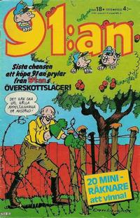 Cover Thumbnail for 91:an (Semic, 1966 series) #18/1978