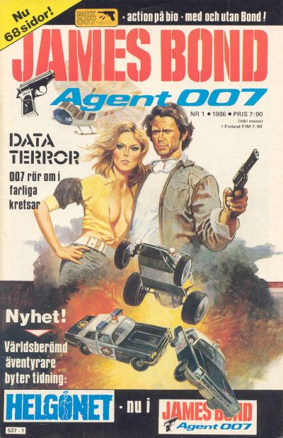 Cover for James Bond (Semic, 1965 series) #1/1986